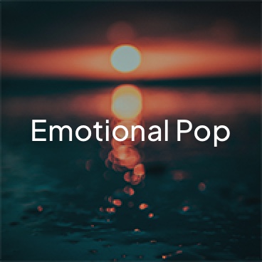 Emotional pop music sample
