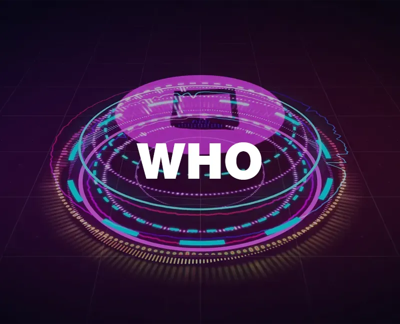Text: Who